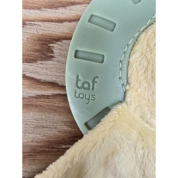 Taf Toys Infant Security Blanket w/ Teething Ring 7.5" X 7.5" - Picture 5 of 6